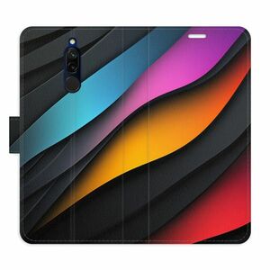 Flipové pouzdro iSaprio - Color Waves - Xiaomi Redmi 8 obraz