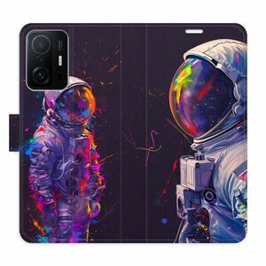 Flipové pouzdro iSaprio - Neon Astronaut 02 - Xiaomi 11T / 11T Pro obraz