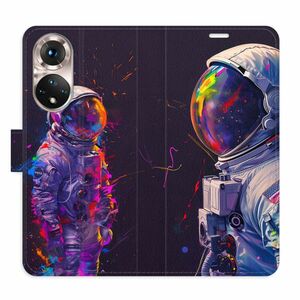 Flipové pouzdro iSaprio - Neon Astronaut 02 - Honor 50 / Nova 9 obraz