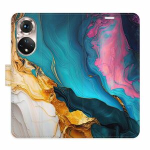 Flipové pouzdro iSaprio - Colourful Marble - Honor 50 / Nova 9 obraz