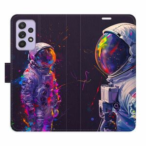 Flipové pouzdro iSaprio - Neon Astronaut 02 - Samsung Galaxy A52 / A52 5G / A52s obraz