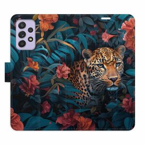 Flipové pouzdro iSaprio - Flower Jaguar 02 - Samsung Galaxy A52 / A52 5G / A52s obraz