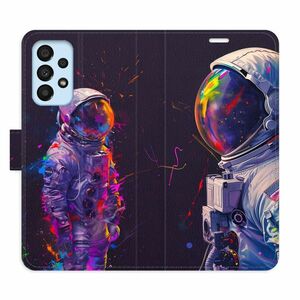 Flipové pouzdro iSaprio - Neon Astronaut 02 - Samsung Galaxy A33 5G obraz