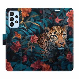 Flipové pouzdro iSaprio - Flower Jaguar 02 - Samsung Galaxy A33 5G obraz