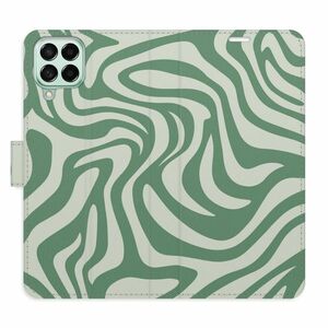 Flipové pouzdro iSaprio - Zebra Green 02 - Samsung Galaxy M53 5G obraz