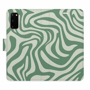 Flipové pouzdro iSaprio - Zebra Green 02 - Samsung Galaxy S20 obraz