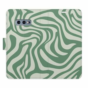 Flipové pouzdro iSaprio - Zebra Green 02 - Samsung Galaxy S10e obraz