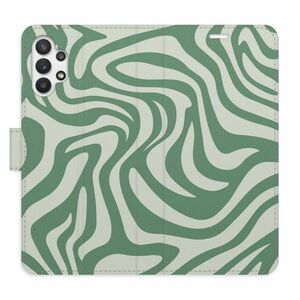 Flipové pouzdro iSaprio - Zebra Green 02 - Samsung Galaxy A32 5G obraz