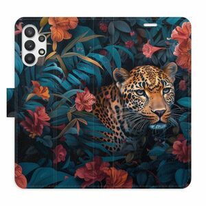 Flipové pouzdro iSaprio - Flower Jaguar 02 - Samsung Galaxy A32 5G obraz