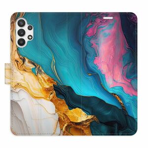 Flipové pouzdro iSaprio - Colourful Marble - Samsung Galaxy A32 5G obraz