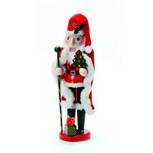 ACA Lighting louskáček santa 30cm X143502 obraz