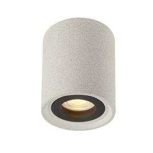 ACA Lighting stropní svítidlo 1XGU10 bílý beton D8, 5XH10CM MONTE MK141S10W obraz