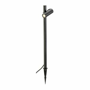 BIG WHITE (SLV) HELIA SLIM Pole Single LED, venkovní stojací lampa, černá IP65 3000K 1007868 obraz