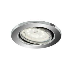 BRILONER LED vestavné svítidlo, pr. 8, 6 cm, 5 W, chrom BRI 8315-018 obraz