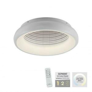 PAUL NEUHAUS JUST LIGHT LED stropní svítidlo bílé s tunelovým efektem stmívatelné dálkový ovladač CCT 2700-5000K LD 14394-16 obraz