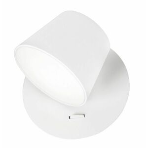 Nova Luce Vkusná a jednoduchá nástěnná LED lampička Amadeo - 6 W LED, bílá NV 8223601 obraz