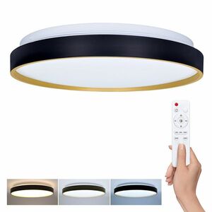 Solight LED osvětlení s dálkovým ovladačem Cala, 48W, 3360lm, 38cm, změna chromatičnosti, stmívatelné WO8013 obraz