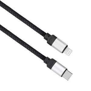 Solight magnetický USB-C/Lightning kabel, USB-C konektor - Lightning konektor, 1m SSC2201 obraz