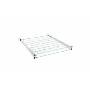 1U fixed shelf 19", depth 550 mm, load capacity 25 kg TN-19-550-1U-GY obraz