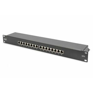 Digitus DN-91616S-B patch panel 1U DN-91616S-B obraz