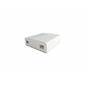 FTTH surface mount box, space for 2x SC simplex connectors DN-9310-01 obraz