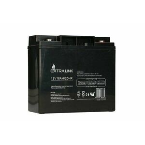 Extralink AKUMULATOR BATTERY ACCUMULATOR AGM 12V 18AH - EX.6334 obraz