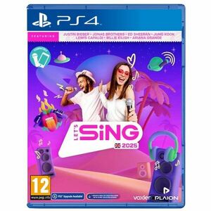 Let’s Sing 2025 bez mikrofonu PS4 obraz