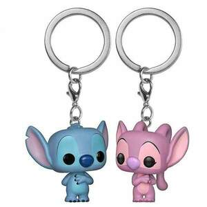 Klíčenka 2 Pack POP! Stitch & Angel (Disney) obraz