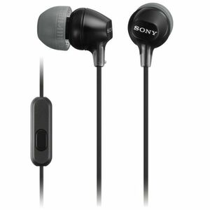 Sony MDR-EX15AP s handsfree, black obraz