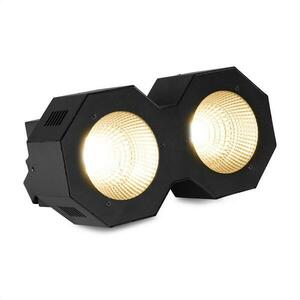 Beamz SB200, stage blinder, 2x 50 WW, COB LED diody, teplá bílá, pixel control, 6 DMX kanálů obraz