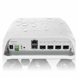 MikroTik FiberBox Plus, 4x SFP+, 1x Gigabit Ethernet CRS305-1G-4S+OUT obraz