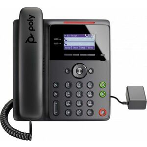 POLY Edge B30 IP Phone and PoE-enabled IP telefon Černá 4 82M84AA obraz