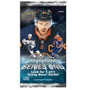 2024-25 Upper Deck Series 1 Hockey Hobby Balíček obraz