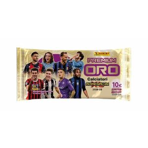 Sběratelské fotbalové karty SERIE A 2024/2025 Adrenalyn Karty GOLD PACKET obraz