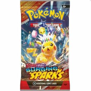 Kartová hra Pokémon TCG: Scarlet & Violet Surging Sparks Booster (Pokémon) obraz