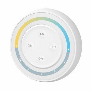 LED Solution Mi-Light RF Dálkový kulatý ovladač pro CCT LED pásky, 4-kanálový S1Wplus obraz