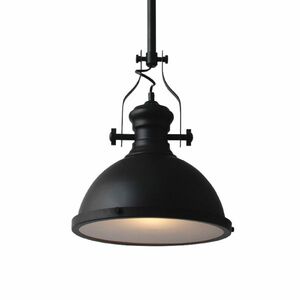 ACA Lighting Vintage závěsné svítidlo KS1300P311BK obraz