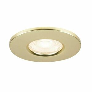 BIG WHITE (SLV) Kryt UNIVERSAL DOWNLIGHT pro stropní svítidlo, IP65, kulatý, zlatý matný 1008070 obraz