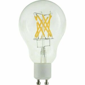 BIG WHITE (SLV) LED A60 Crossed Filament LED žárovka, GU10, fázové stmívání, 5W, 2200K 1008154 obraz