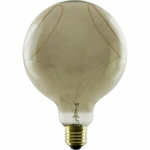 BIG WHITE (SLV) LED Globe 125 Soft Curve LED žárovka, kouřový efekt, E27, fázové stmívání, 6W, 1900K 1008159 obraz