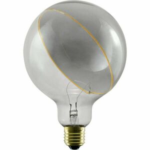 BIG WHITE (SLV) LED Iluze Globe 125 se skloněným vrcholem LED žárovka, kouřový efekt, E27, fázové stmívání, 5W, 2200K 1008160 obraz