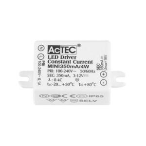 NOVA LUCE DRIVER 4W ACTEC MINI IP65 100-240V 3-12V DC 350mA nestmívatelné 9020170 obraz