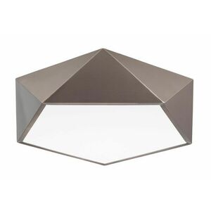 Nova Luce Kubisticky laděné stropní svítidlo Darius v různých barevných variantách - 400 x 100 mm, 4 x 10 W, bronzová NV 8186205 obraz