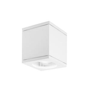 NOVA LUCE venkovní stropní svítidlo CERISE bílý litý hliník a skleněný difuzor GU10 1x7W IP54 220-240V bez žárovky 9040022 obraz