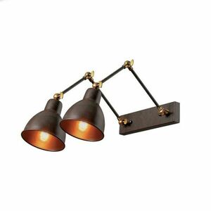 ACA Lighting nástěnné svítidlo 2XE27 kov design rzi 39X30X36CM THALASSA EG168872WR obraz