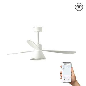 FARO AMELIA L CONE LED stropní ventilátor, bílá SMART obraz