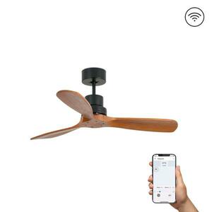 FARO MINI LANTAU S stropní ventilátor, matná černá DC SMART obraz