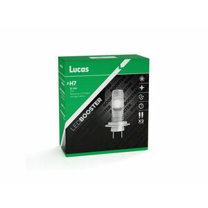 Lucas 12V H7 LED žárovka PX26d, sada 2 ks 6500K obraz