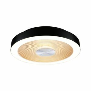 PAULMANN LED stropní svítidlo Volea IP44 3000K / 230V 3, 5 / 13W stmívatelné černá/zlatá obraz