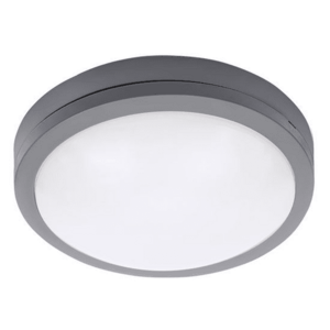 Solight Šedé LED stropní/nástěnné svítidlo 230mm 20W IP54 - VYSTAVENÝ VZOREK VYP15 obraz